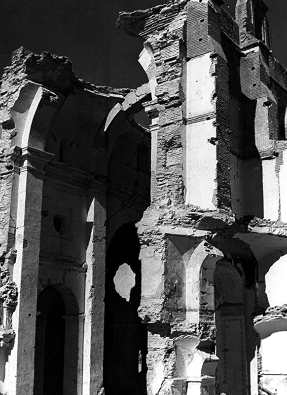 Motril guerra civil iglesia destruida explosión1