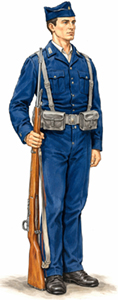 Guardia de Asalto en uniforme de campaña B