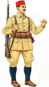 Sargento cazadores África